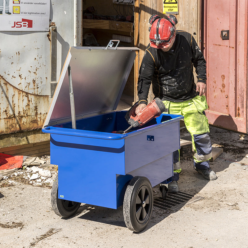Chariot à outils avec couvercle - 400 kg