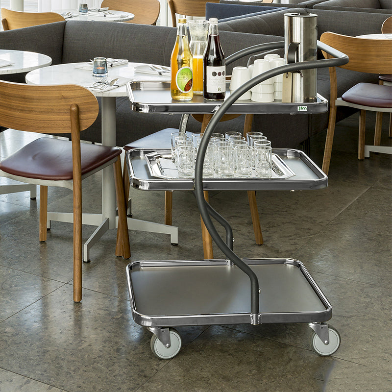 Chariots de service C-Line - 2 ou 3 étagères