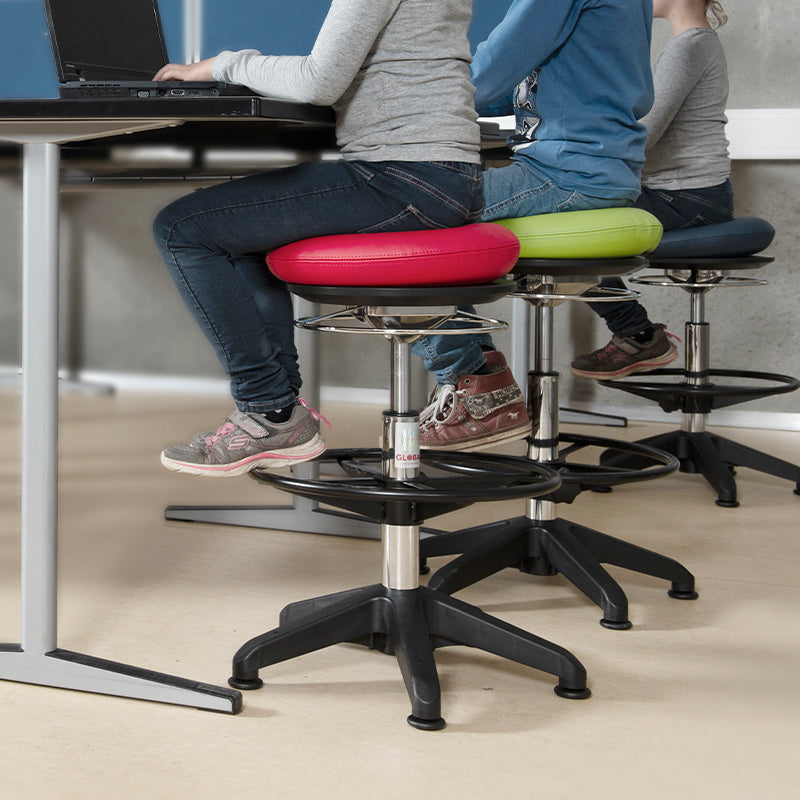 Tabouret ergonomique Pilates - Octopus avec repose-pieds
