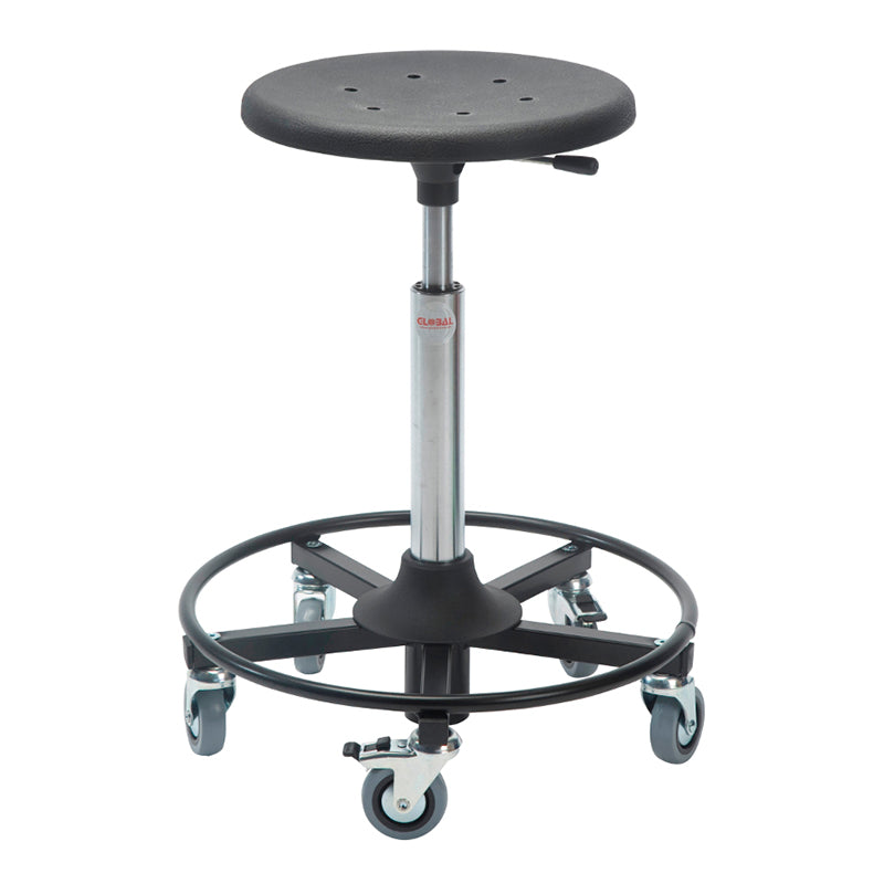 Tabouret à roulettes avec repose-pieds 480RS