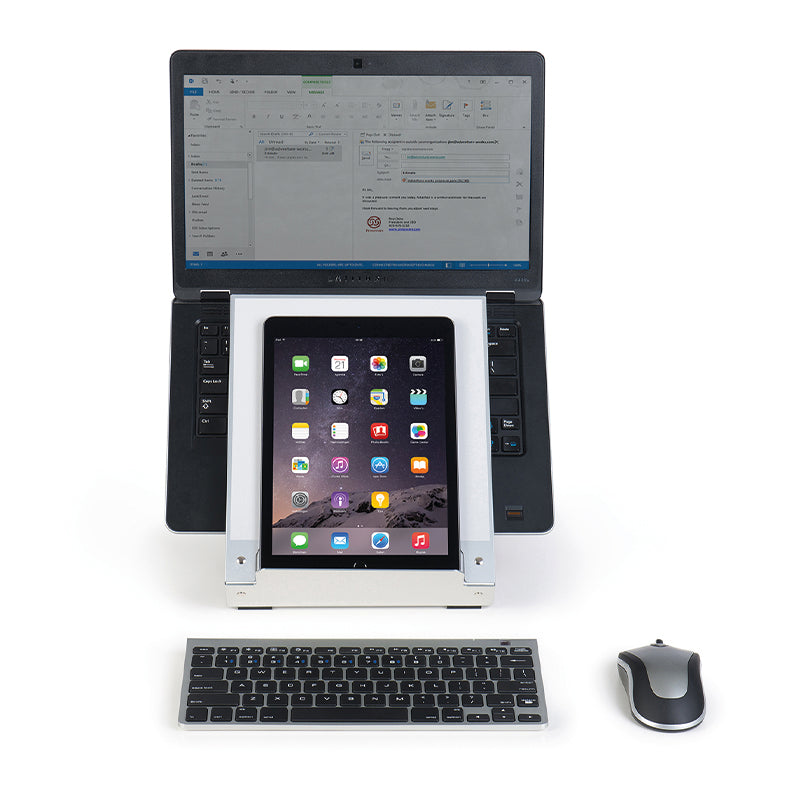 Support ergonomique pour PC-tablette 2 en 1 - 13 à 16 pouces